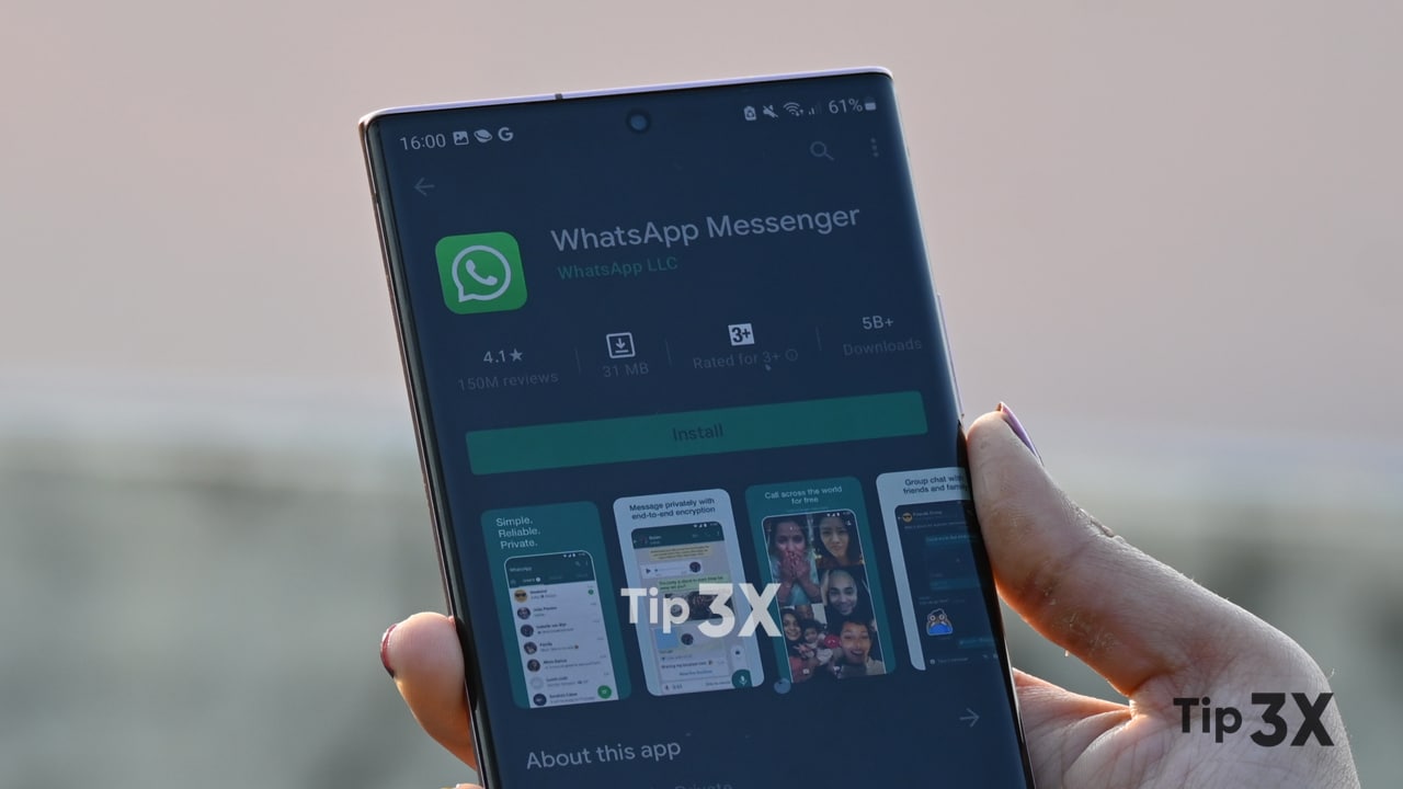 WhatsApp Screen Sharing feature use