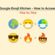 Google Emoji Kitchen Device