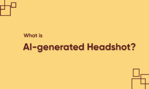 AI-generated headshot LinkedIn profile