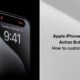 Apple iPhone 15 Pro Action Button customize