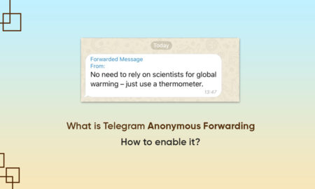 Telegram Anonymous Forwarding feature