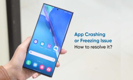 Samsung app crashing freezing issue