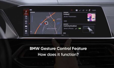 BMW Gesture Control feature