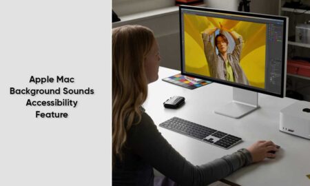 Apple Mac Background Sounds feature
