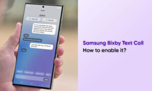 Samsung Bixby Text Call feature