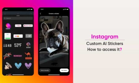 Instagram custom AI stickers feature