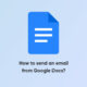 Send Email Google Docs