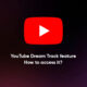 YouTube Dream Track feature