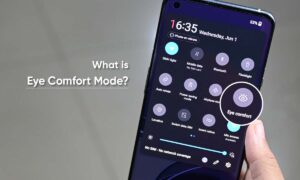 Eye Comfort Mode Android phone