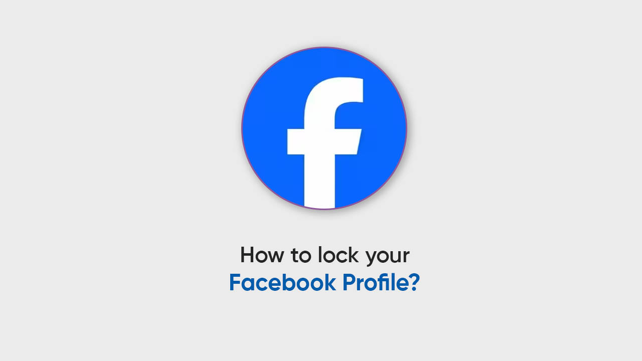 Lock Facebook profile