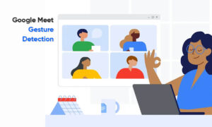 Google Meet Gesture Detection feature