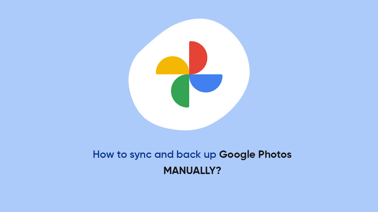 Google Photos Back up sync
