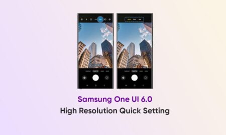 One UI 6 High Resolution Quick Setting
