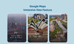 Google Maps Immersive View feature