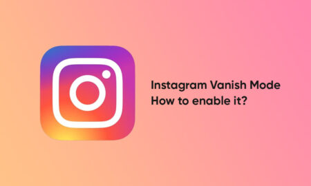 Instagram Vanish Mode enable