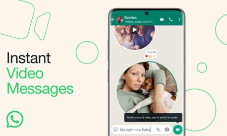 WhatsApp Instant Video Messages feature