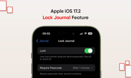 Apple iOS 17.2 Lock Journal feature