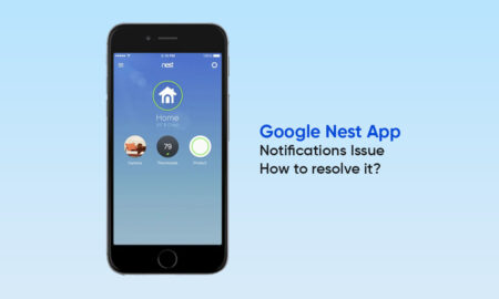 Google Nest app notifications issue