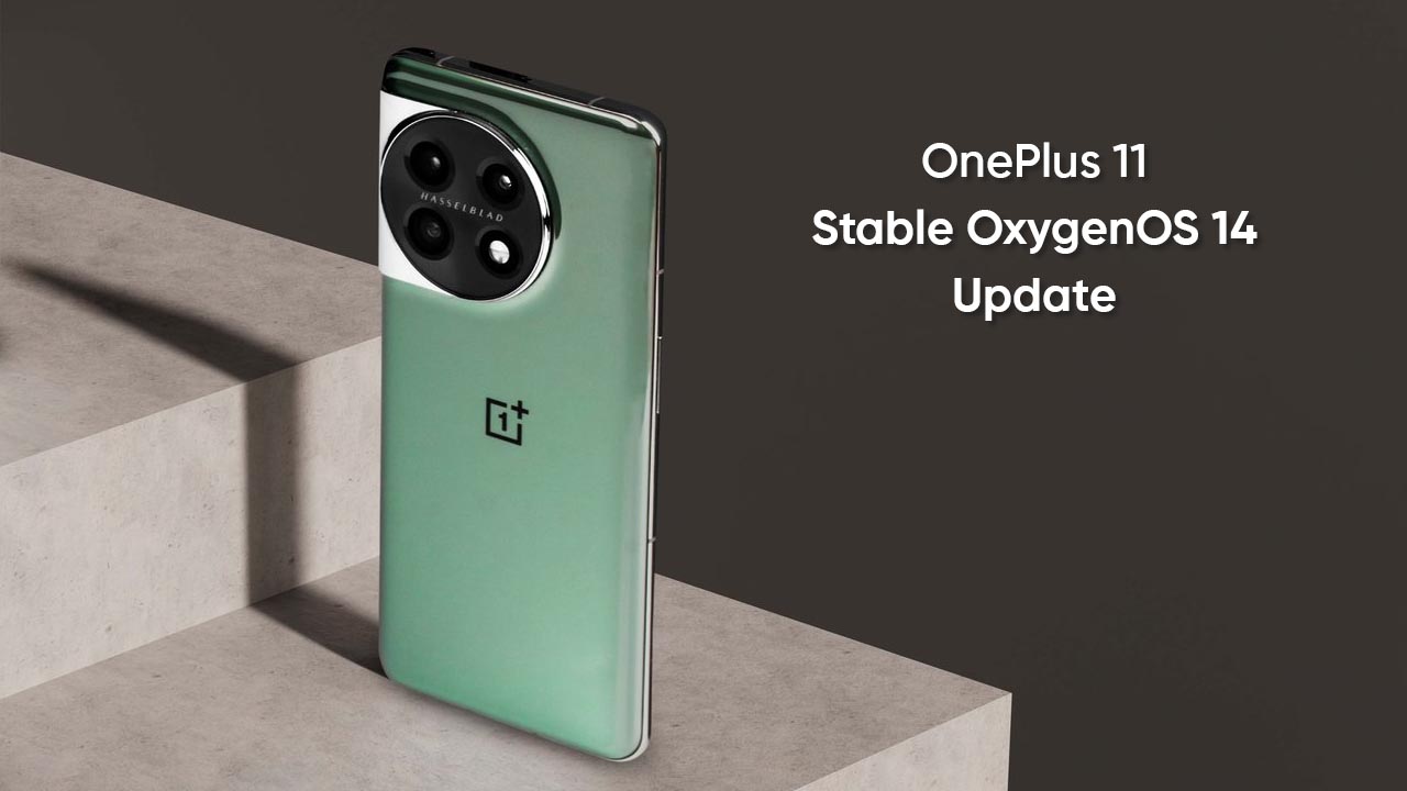 OnePlus 11 OxygenOS 14 stable update