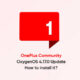 Install OnePlus Community OxygenOS 4.17.0 update
