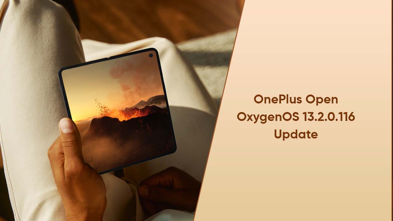 OnePlus Open OxygenOS 13.2.0.116 update