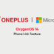 OxygenOS 14 Microsoft Phone Link