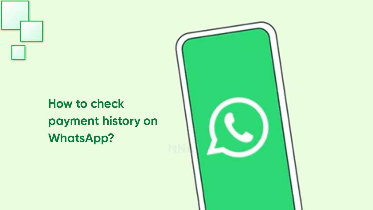 WhatsApp Payment History Check