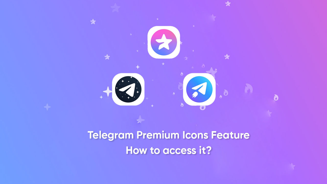 Telegram Premium Icons feature