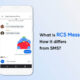 RCS Messaging differs SMS