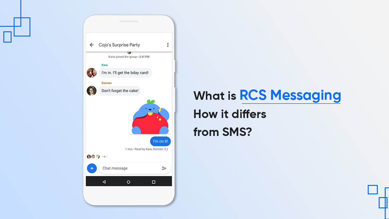 RCS Messaging differs SMS
