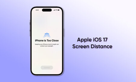Apple iOS 17 Screen Distance feature