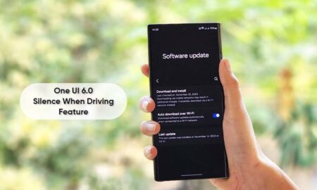 Samsung One UI 6 Silence when driving feature