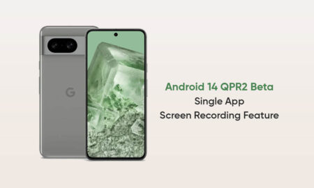 Android 14 QPR2 Single app screen recording