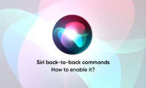 Apple Siri back-to-back commands feature