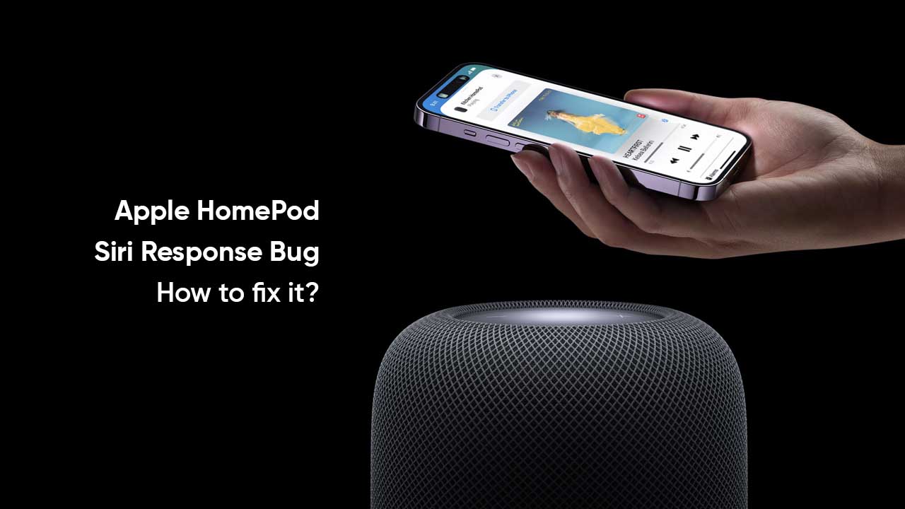 Apple HomePod Siri Response bug fix