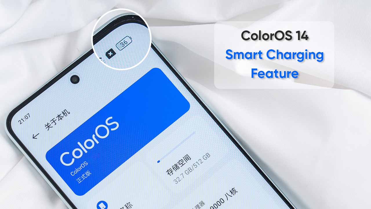 OPPO ColorOS 14 Smart Charging