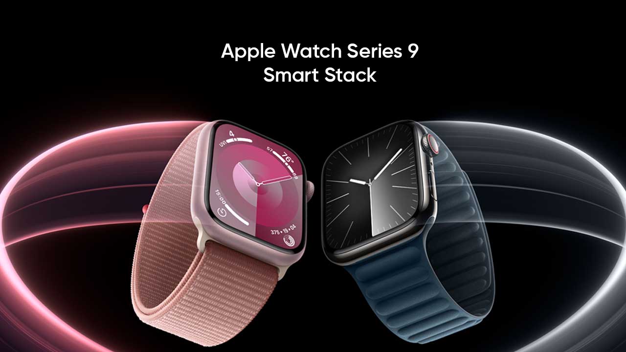 Customize smart stack Apple Watch Series 9