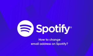 Spotify email address change