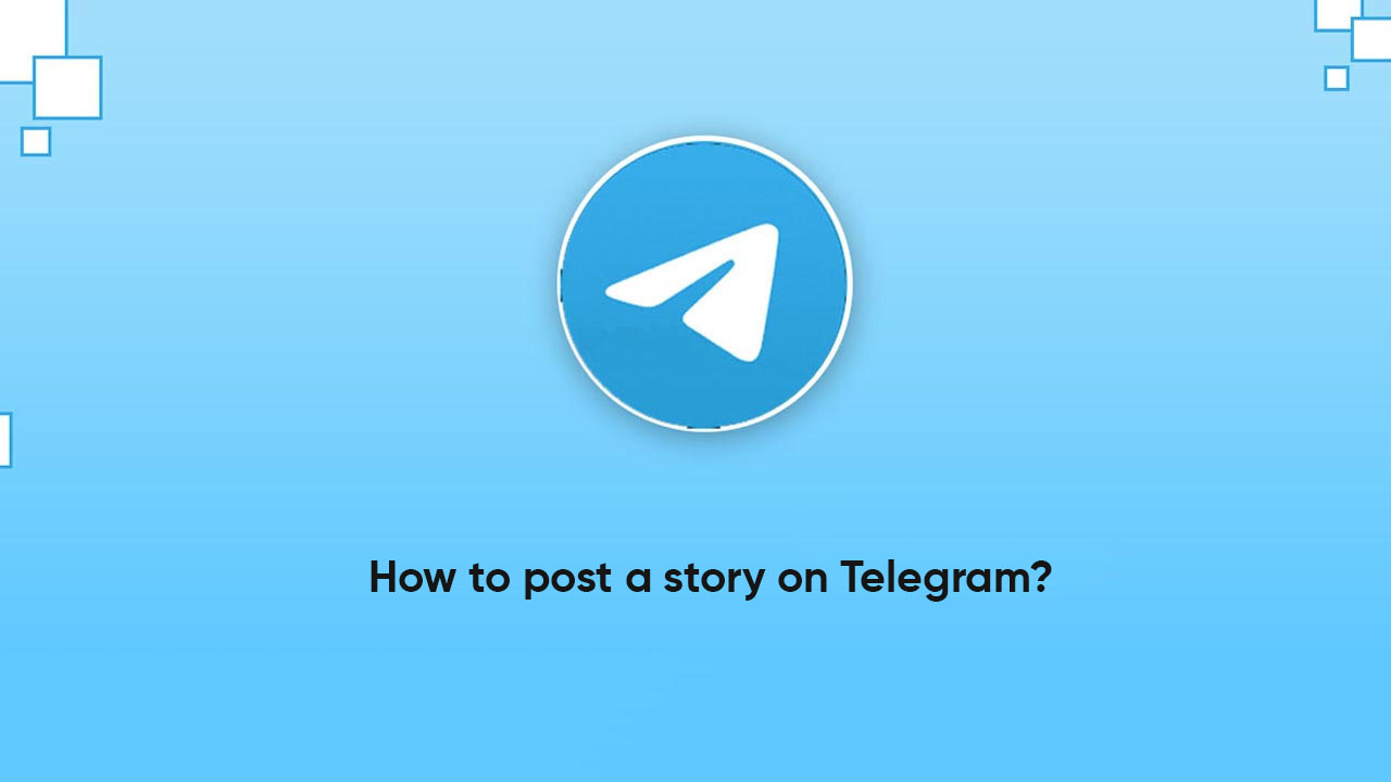 Telegram post story