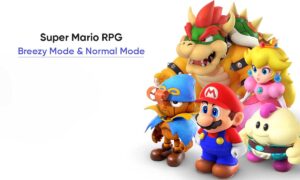 Super Mario RPG game Breezy Normal Mode