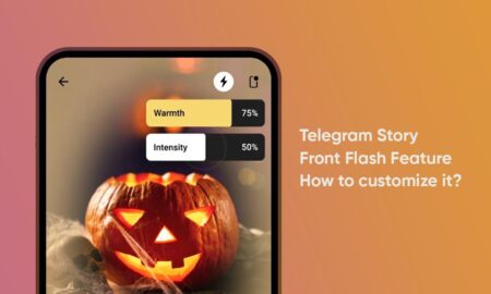 Telegram Story Front Flash