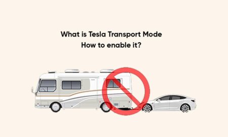 Tesla Cars Transport mode