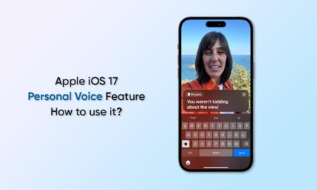 Apple iOS 17 Personal Voice feature