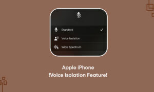 Apple iPhone Voice Isolation feature