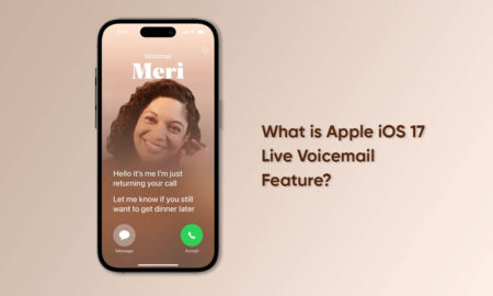 Apple iOS 17 Live Voicemail feature