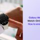 Samsung Galaxy Watch only mode