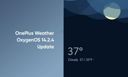 OnePlus Weather app OxygenOS 14.2.4 update