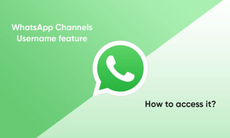 WhatsApp Channel Username feature