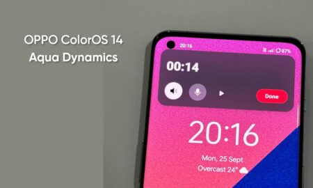 OPPO ColorOS 14 Aqua Dynamics feature