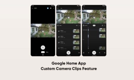 Google Home Custom Camera Clips feature